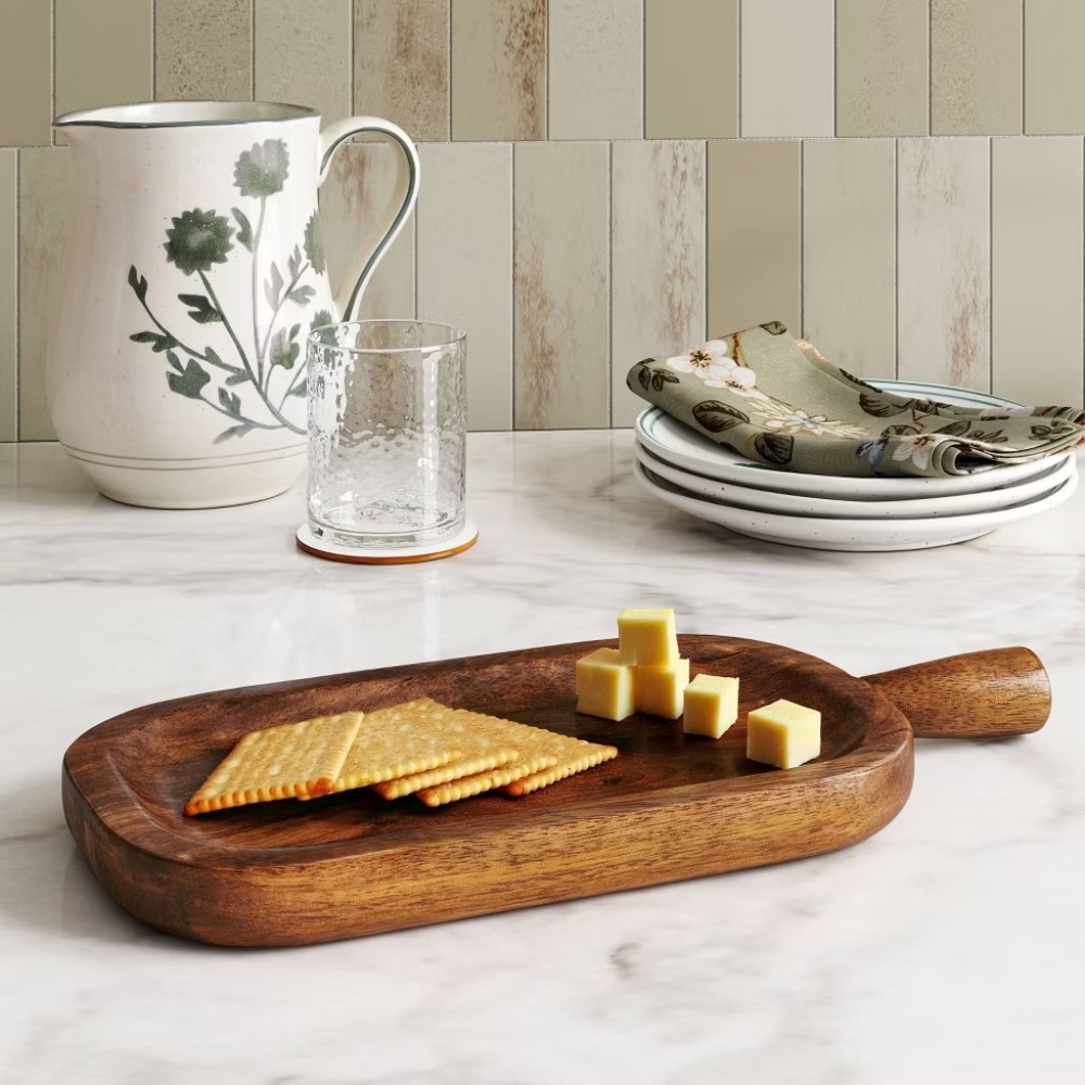 NEW Threshold Wood Charcuterie Serving Board
